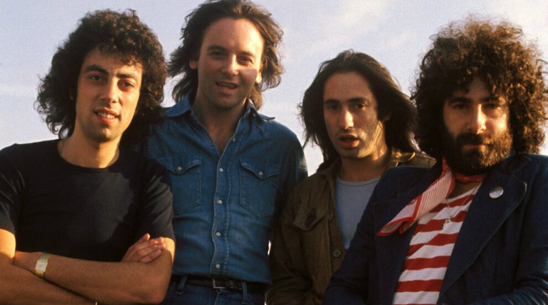 The British band 10CC signature song "I'm Not In Love" peaks to No.1 at the UK singles charts in 1975