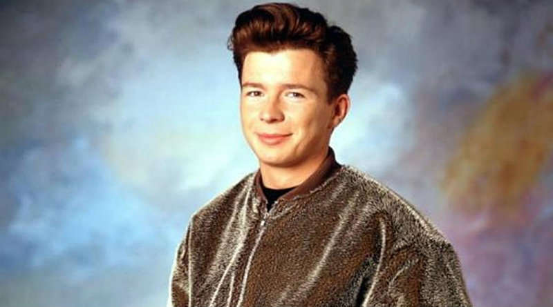 "Never Gonna Give You Up" by Rick Astley tops the Hot 100 in 1988