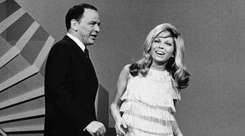 In 1967 Frank Sinatra and daughter Nancy Sinatra release their famous No.1 hit duet "Somethin' Stupid"