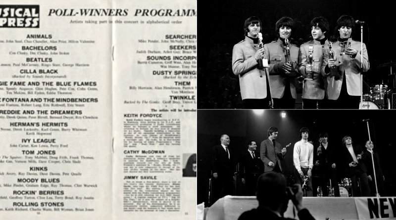 The NME Poll Winners Awards of 1965, "the greatest pop show in the world"